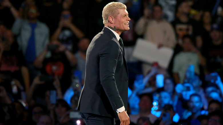 Cody Rhodes smiling