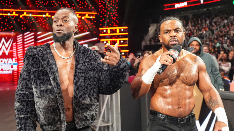Kofi and Austin Creed in a different universe