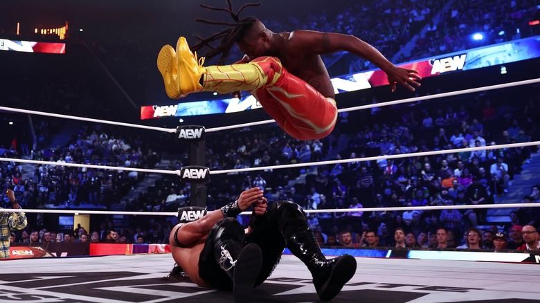 Bandido and Kofi at AEW Grand Slam France
