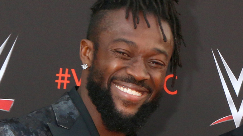 Kofi Kingston smiling