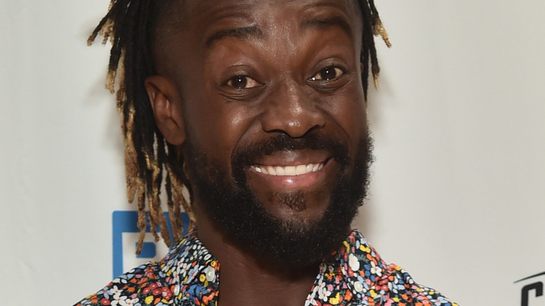 Kofi Kingston smiling