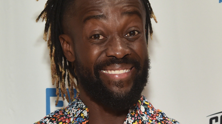 Kofi Kingston smiling