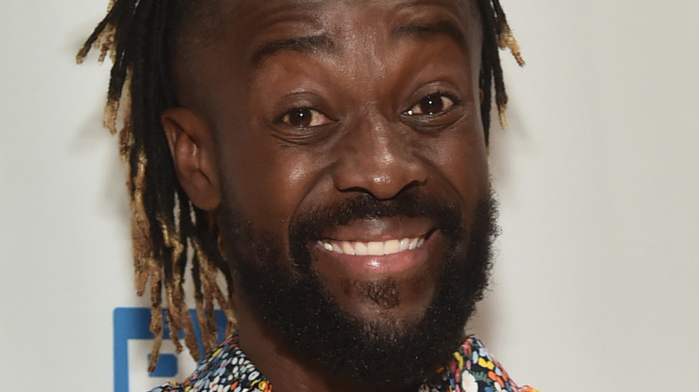 Kofi Kingston smiling