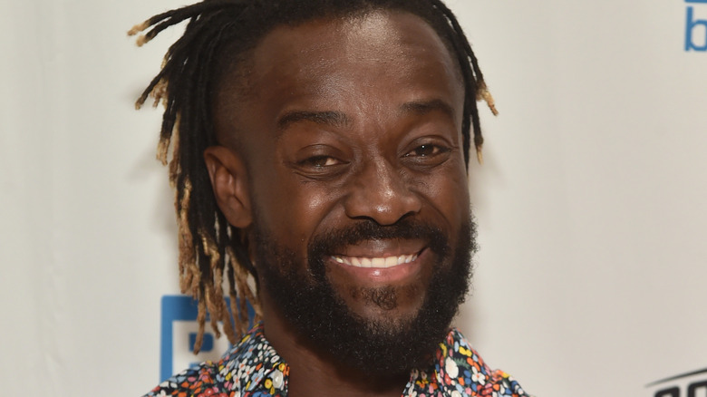 Kofi Kingston smiling