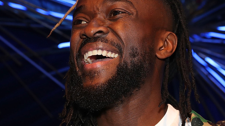 Kofi Kingston smiling 