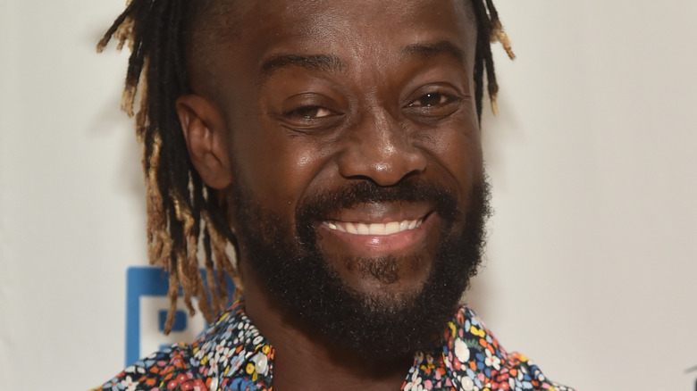 Kofi Kingston smiling