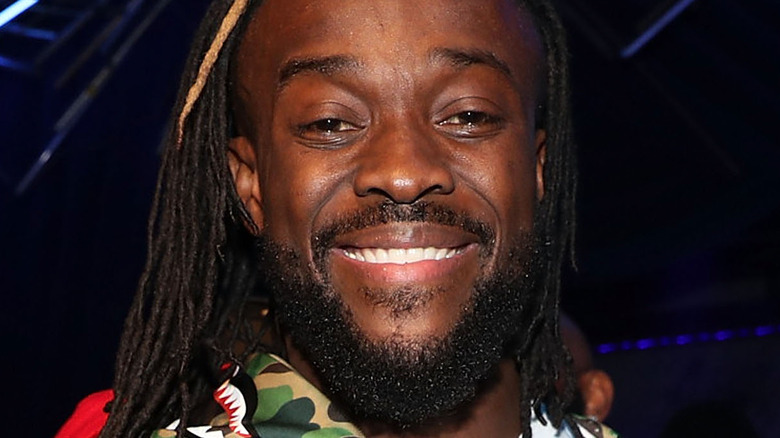 Kofi Kingston at the WaleMania event 2019