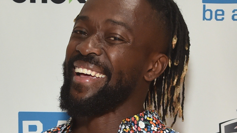 Kofi Kingston smiling