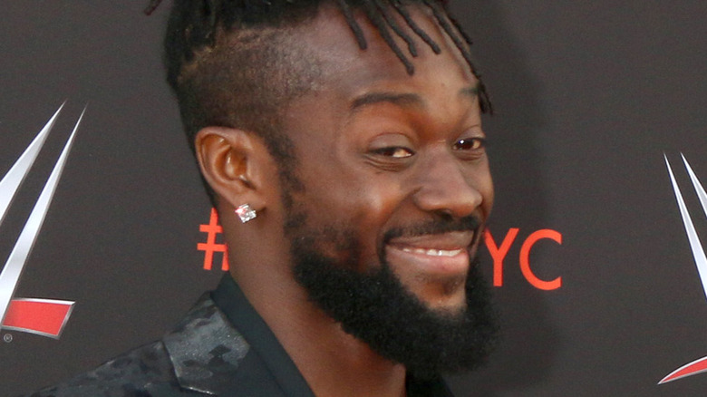 Kofi Kingston smiling