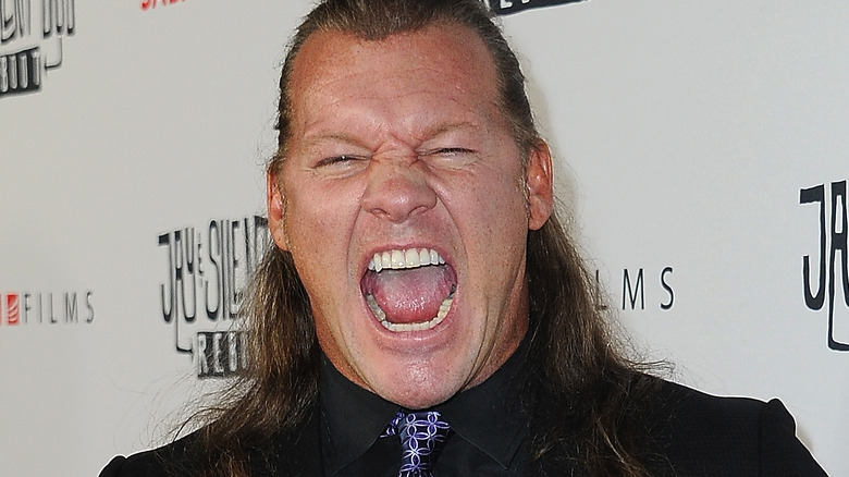 Chris Jericho shouting