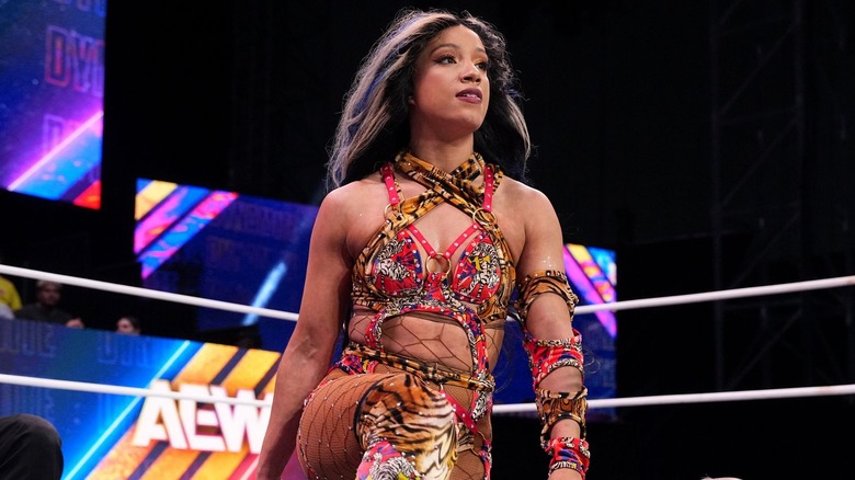 Mercedes Mone in the ring