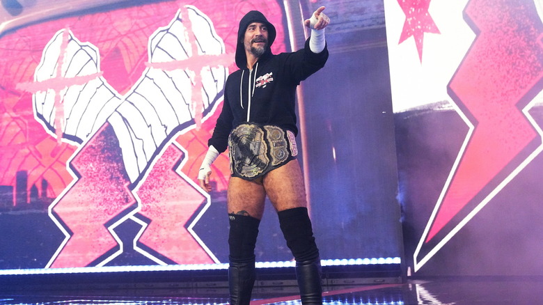 CM Punk pointing