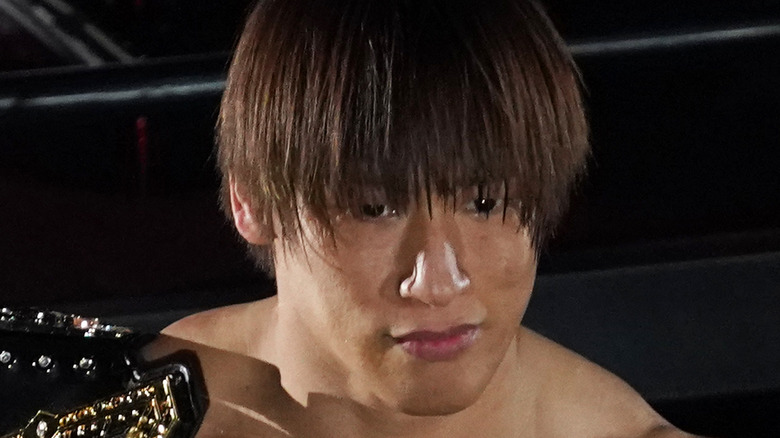 Kota Ibushi looking away