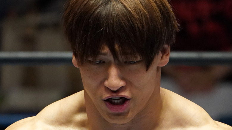 Kota Ibushi looking focused