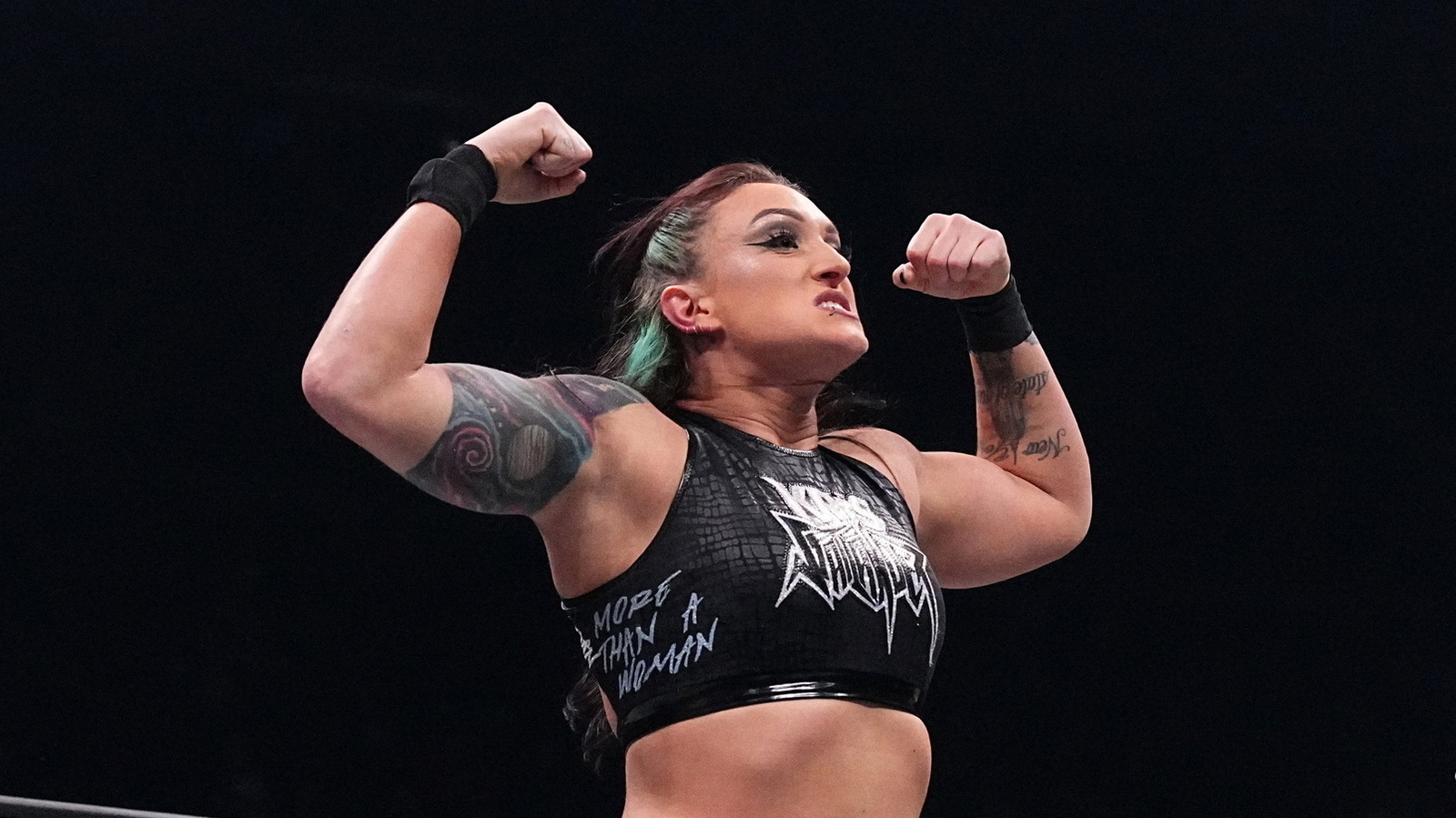 Kris Statlander Defends AEW TBS Title Beating Britt Baker As Julia Hart Watches