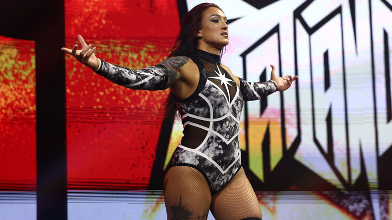 Kris Statlander making her entrance