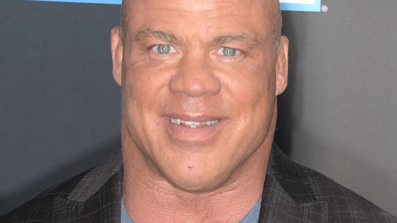 Kurt Angle smiling