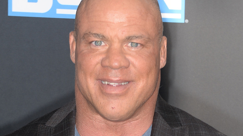 Kurt Angle smiling