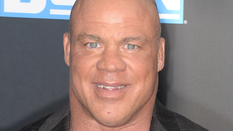 Kurt Angle smiling