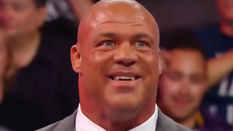 Kurt Angle smiling