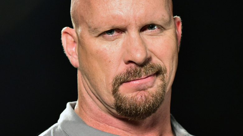 Steve Austin smiling