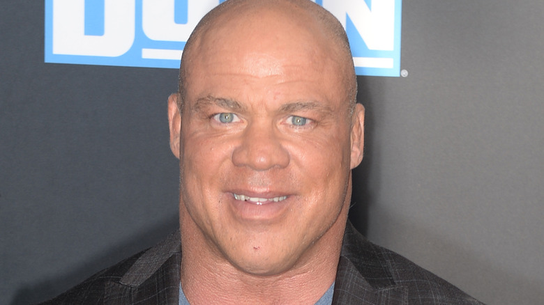 Kurt Angle smiling