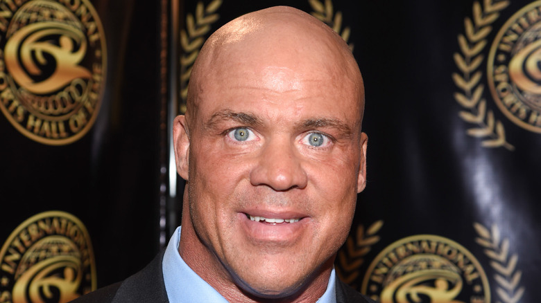 Kurt Angle smiling