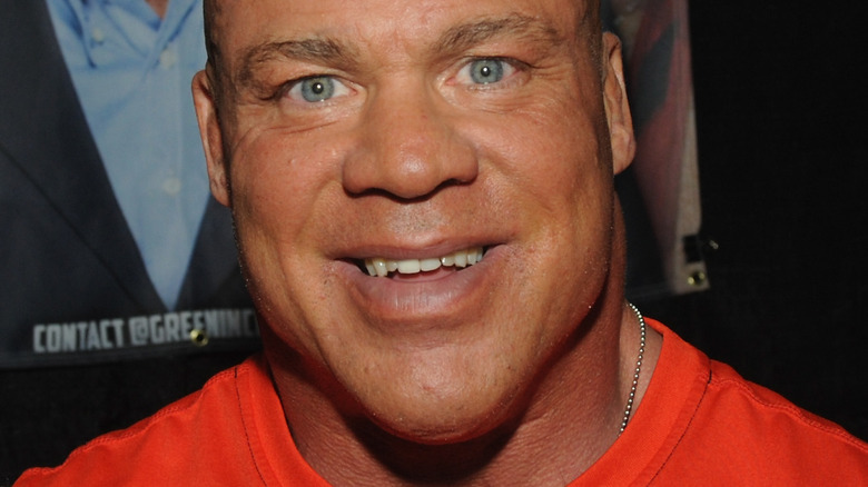 Kurt Angle se ríe 