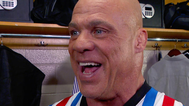 Kurt Angle smiling