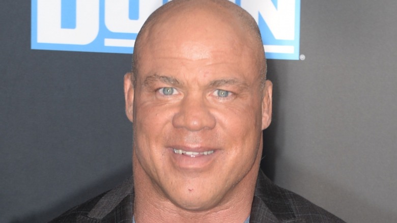 Kurt Angle smiling