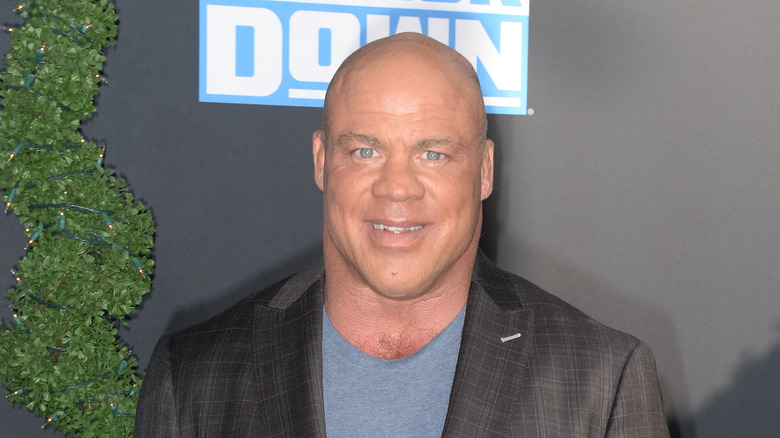 Kurt Angle, content to have no five star matches on his resume