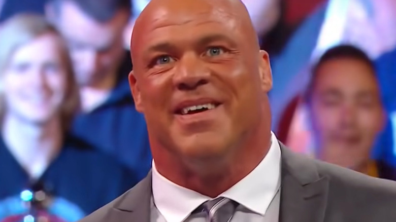 Kurt Angle smiling