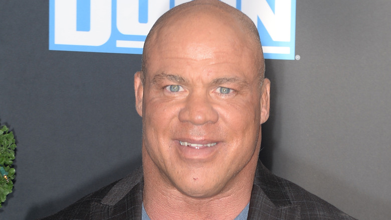 Kurt Angle smiling