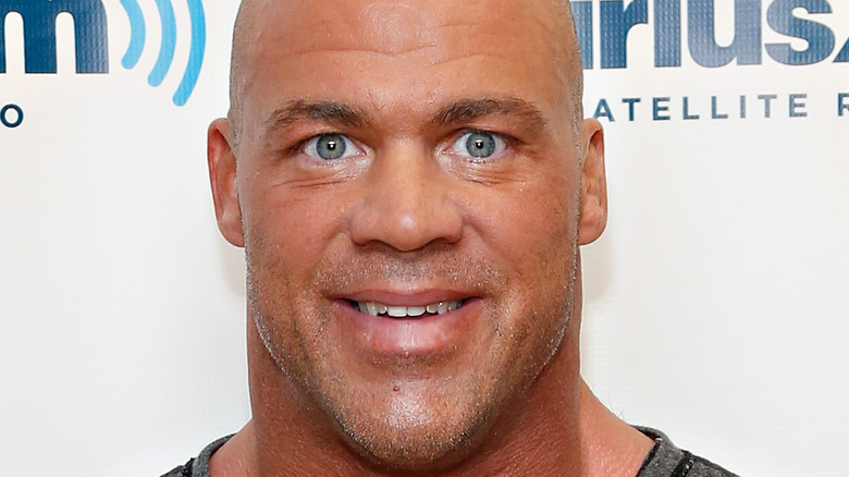 Kurt Angle smiling