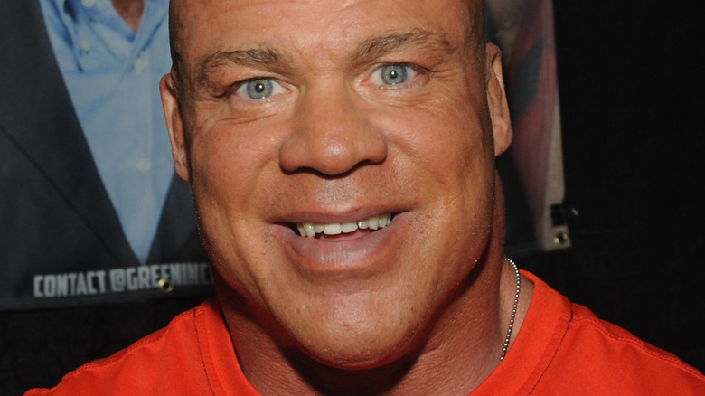 Kurt Angle smiling