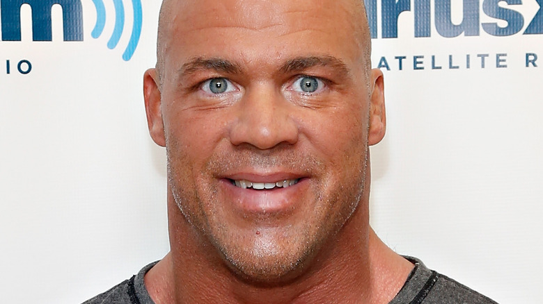 Kurt Angle smiling