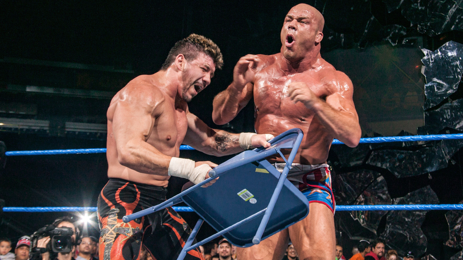 Kurt Angle Reminisces About Working With Eddie Guerrero In WWE - Vimarsana News