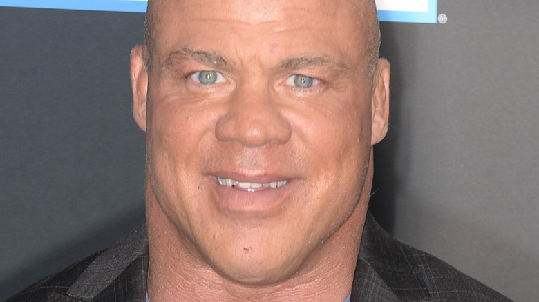 Kurt Angle smiling