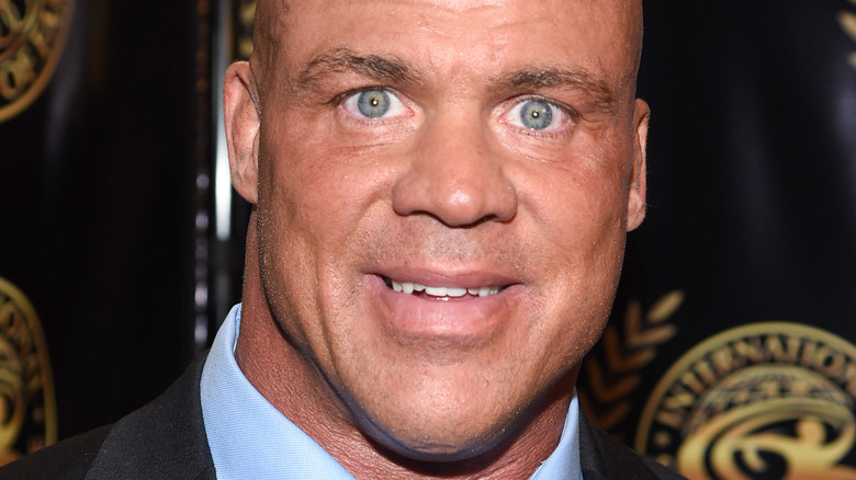 Kurt Angle smiling 