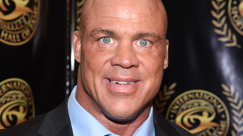 Kurt Angle smiling