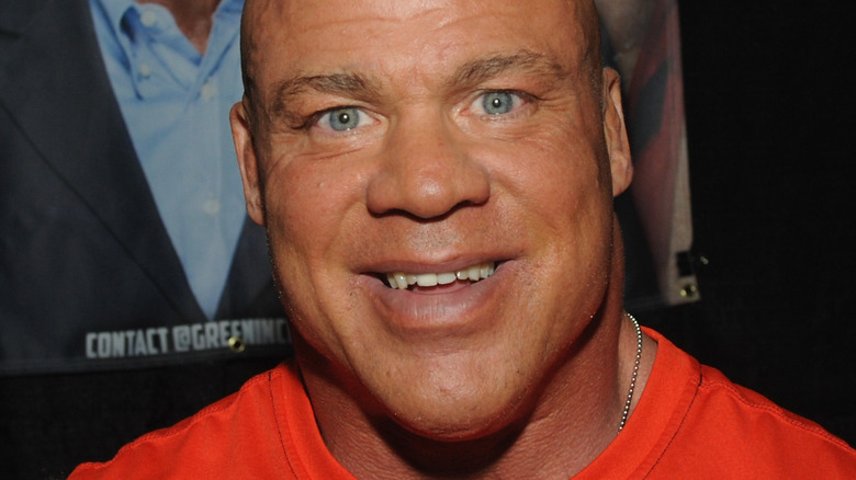 Kurt Angle smiling