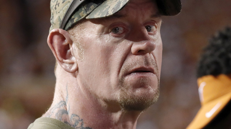 Undertaker looking forward