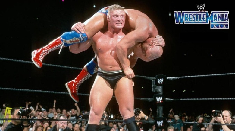 Kurt Angle, Brock Lesnar
