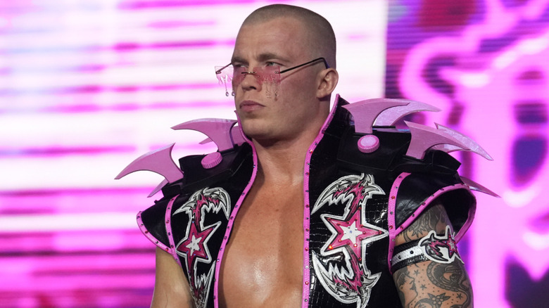 Kyle Fletcher at AEW Worlds End 2025