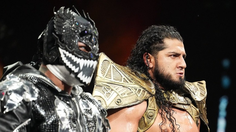 Rush and Dralistico getting ready for battle