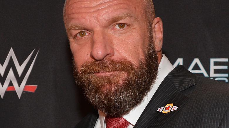 Triple H at an event