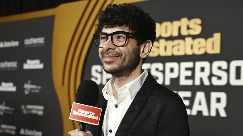 Tony Khan attends the Sports Illustrated Sportsperson of the Year Ceremony on January 06, 2026 in Las Vegas, Nevada.