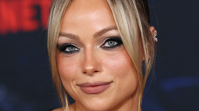 Liv Morgan attends the Los Angeles premiere of Netflix's 