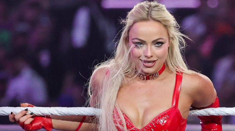 Liv Morgan makes an entrance