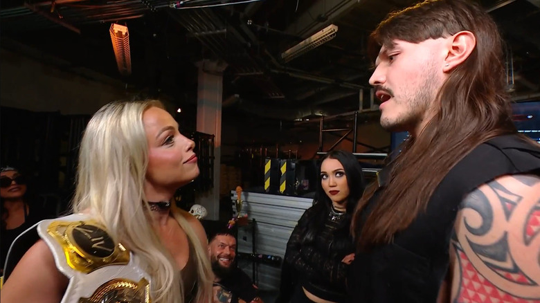 Liv Morgan returns during 